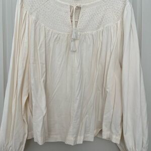 Old Navy Cream Women's Top